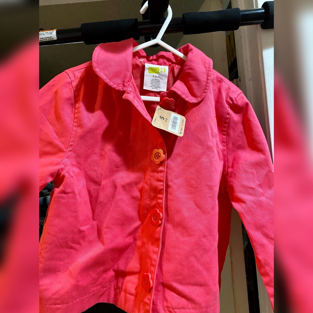 Girls 5/6 brand new jacket